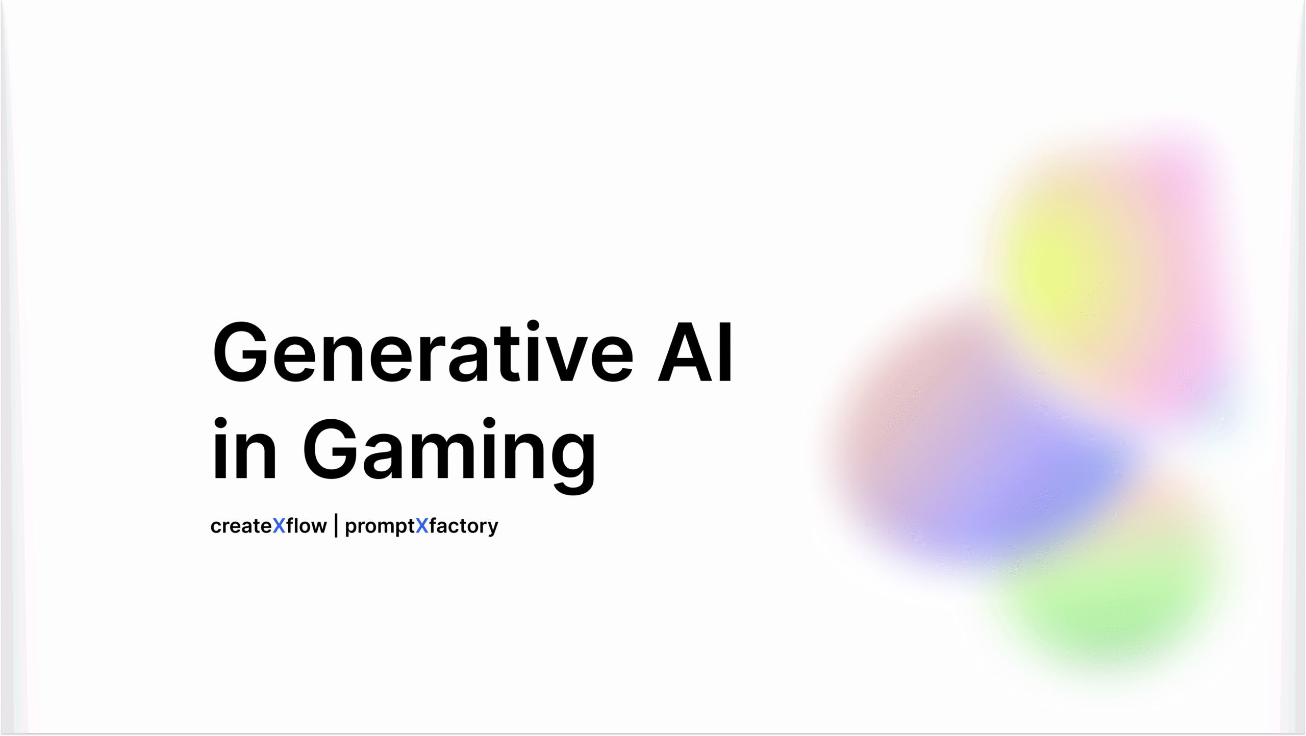 generative ai in gaming