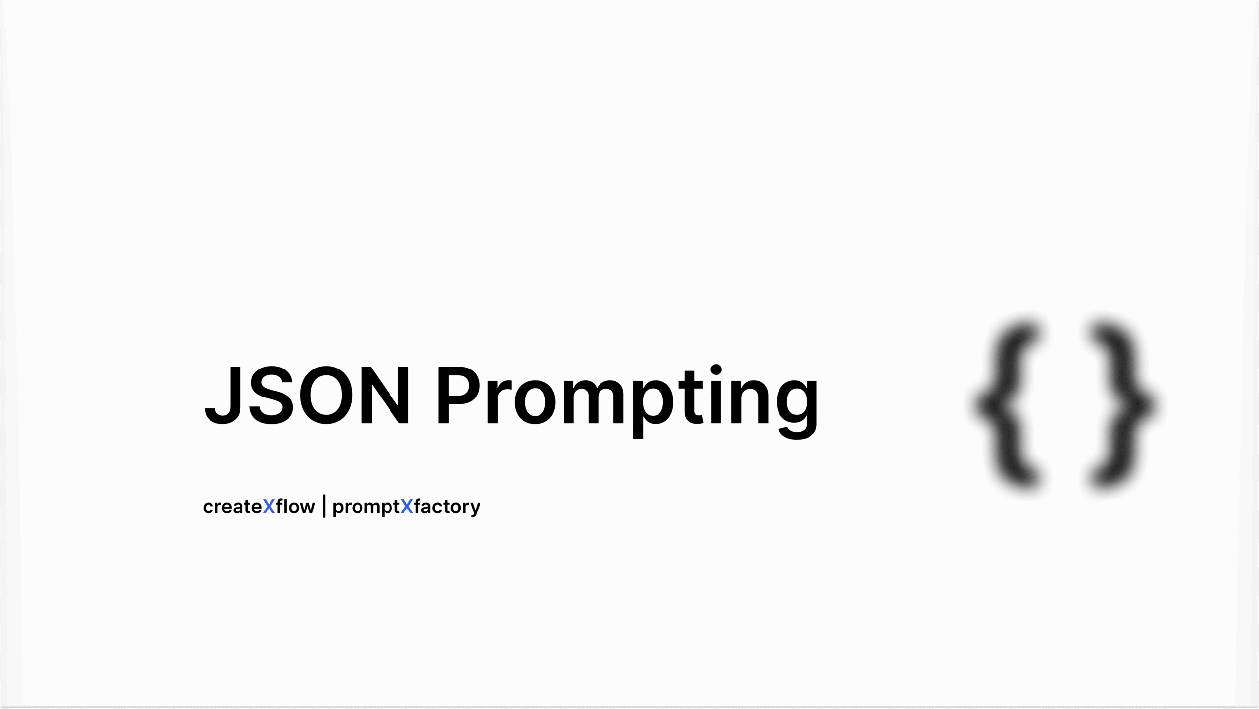 json prompting